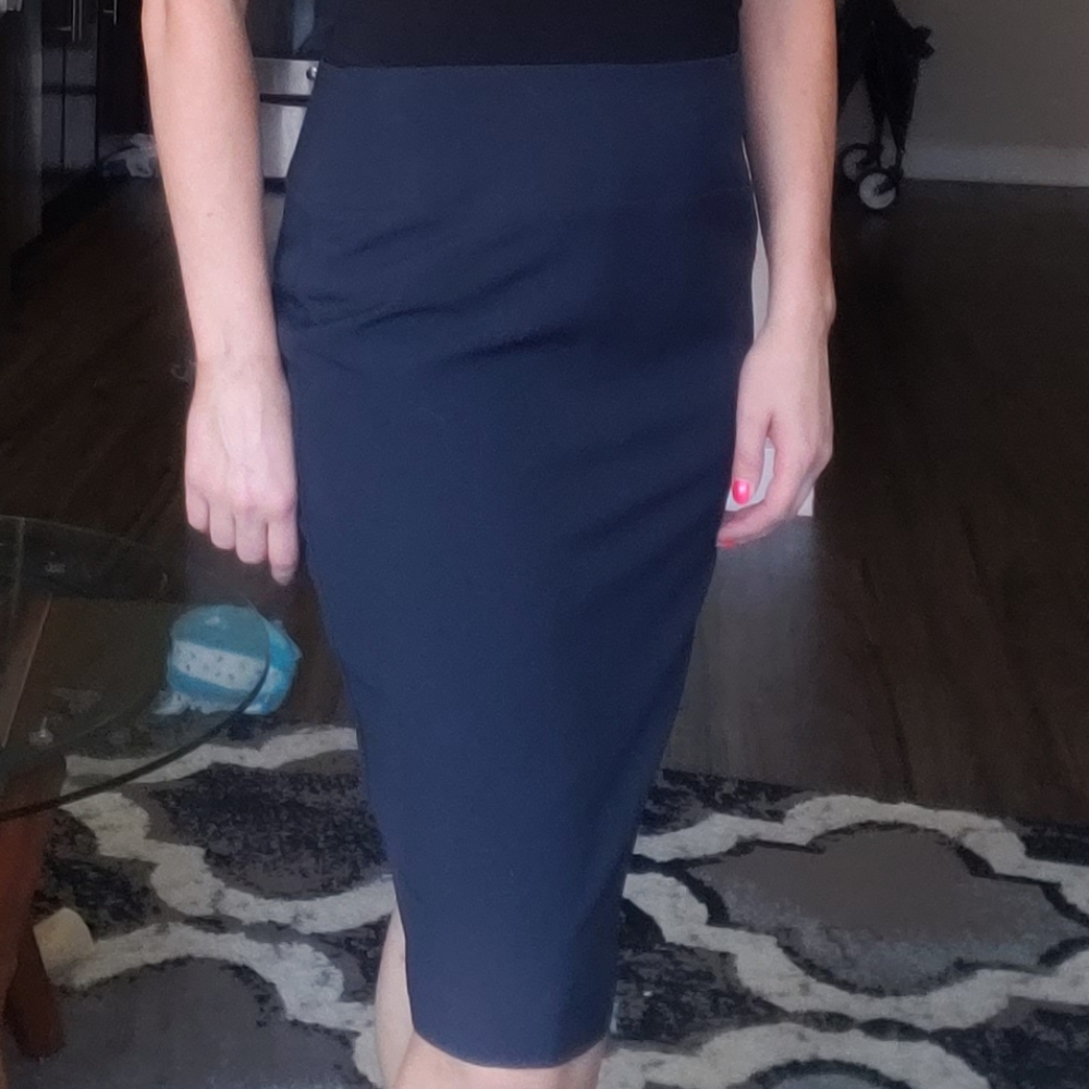 Alfani Navy Blue Skirt